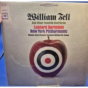 Leonard Bernstein New York Philharmonic William Tell Other Favorite Overtures LP